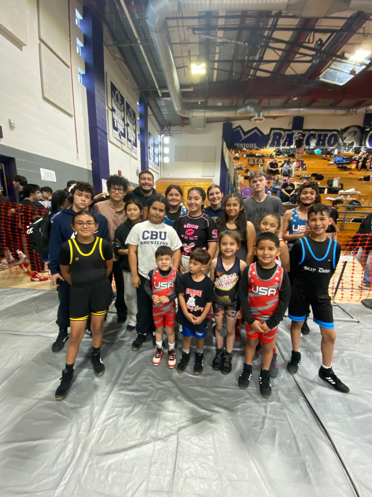 SIU Wrestling competition